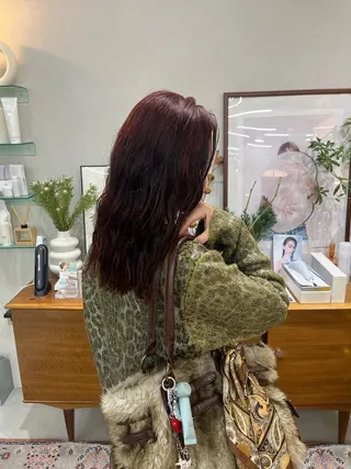 カラー chika/艶カラー /似合わせカラーのヘアスタイル