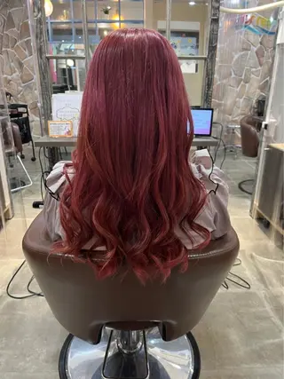 ロング カラー エリアNo.1カラー ⭐️hikaru⭐️のヘアスタイル