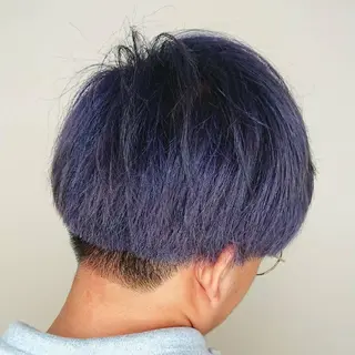 メンズ カラー ブリーチ/ヘアケア/ 艶髪/イギチハルのヘアスタイル