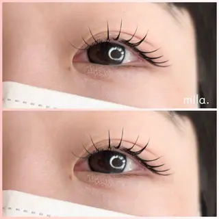 マツエク・マツパ mila YURIKAのマツエク・マツパデザイン