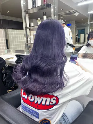 ロング 肌なじみベージュ 🦋azu🦋のヘアスタイル