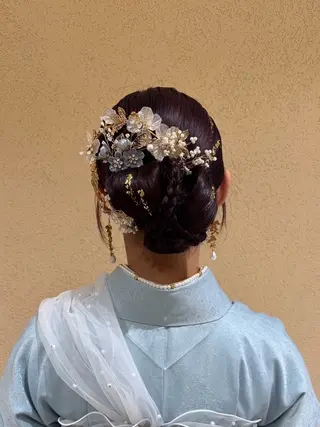 ロング ヘアアレンジ 新宿 谷合 玲花のヘアスタイル