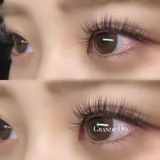 マツエク・マツパ GRANDE OSU 藤原/eye店長のマツエク・マツパデザイン