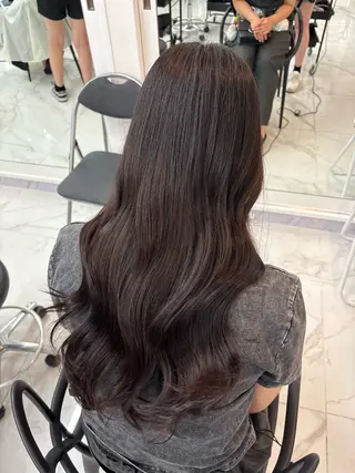 ロング 💜juna💜/高 槻/韓国風のヘアスタイル