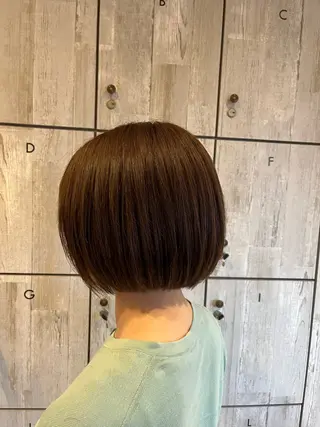 ショート カラー 顔まわり/オフィス カラー/青栁優🔆のヘアスタイル