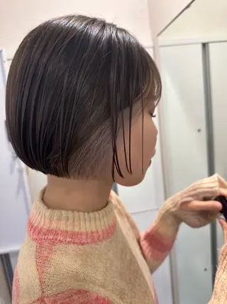 ミディアム カラー ブリーチカラー/ベー ジュ/Hono🦖のヘアスタイル