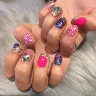 ネイル revia所属・ERI Nailistのネイルデザイン