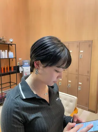 ショート cyan所属・北川 颯馬のヘアスタイル