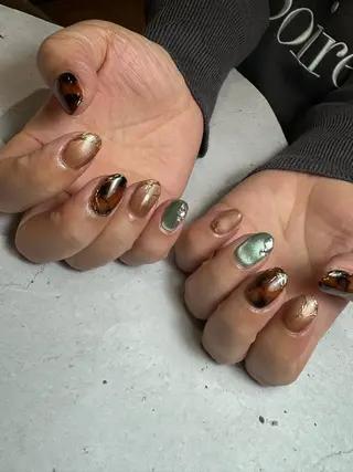 ネイル nail&eyelash mate所属・京都/東向日/桂 ayumiのネイルデザイン