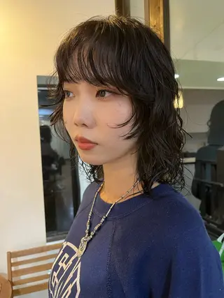 ミディアム heir studio Baretta所属・山本 銀次郎のヘアスタイル