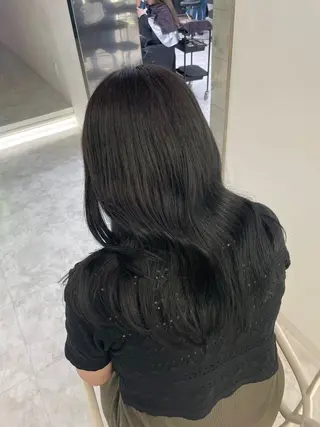 ロング カラー 中韓レイヤー/ ブラウン🤎はやとのヘアスタイル