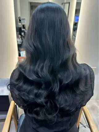 ロング 韓国風パーマ/ 韓国ヘア/大森千寛のヘアスタイル