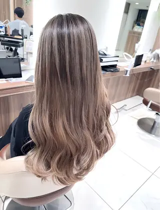 ロング カラー 大宮/バレイヤージュ 髪質改善/澤田隆誠のヘアスタイル