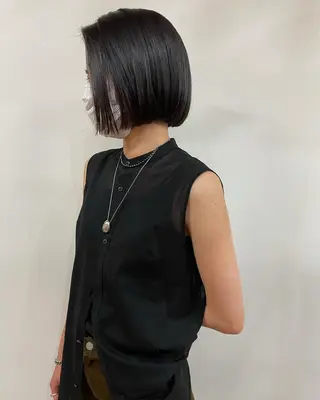 ショート 田中 碧のヘアスタイル