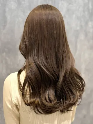 ロング カラー mareka/顔周り /透明感カラー🤍のヘアスタイル