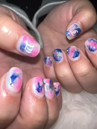 ネイル 個性派／中韓ネイル SAKURAのネイルデザイン