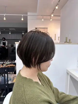 ショート 🌟ショート/シ ョートボブ/岡田🌟のヘアスタイル