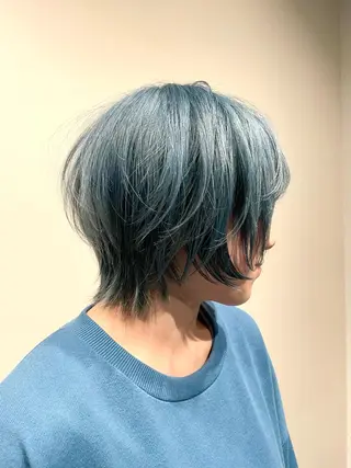 ショート カラー ✨髪質改善/ハイトー ン/艶髪高山のヘアスタイル