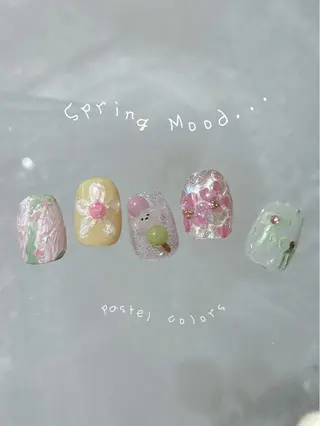 ネイル kanami 🍒⸝⋆のネイルデザイン