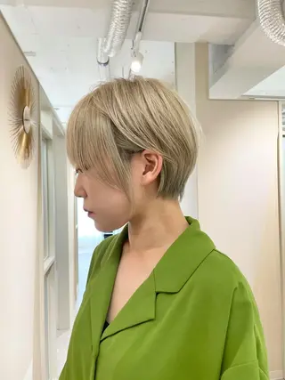 ショート 江崎 良のヘアスタイル