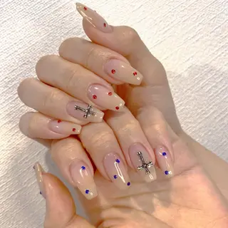 ミディアム めぐみのネイルサロン 惠のネイルデザイン