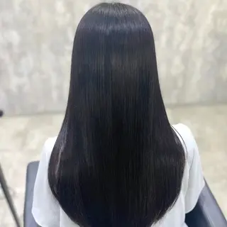 ロング カラー shiori/透明感 /顔周り/髪質改善のヘアスタイル