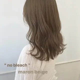 セミロング カラー GOODDAY ヘアサロンのヘアスタイル