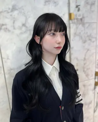 ロング カラー 🏅韓国ヘア/新宿/ レイヤー/KSukeのヘアスタイル