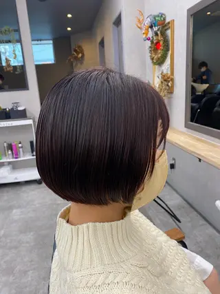 ショート カラー tetote天王寺店所属・SHOTA 大人ショートのヘアスタイル