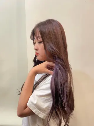 カラー 白髪ケア  BAUM まやのヘアスタイル