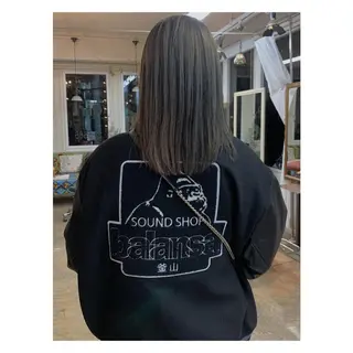 セミロング カラー hair design girl所属・［girl］ MIKIのヘアスタイル