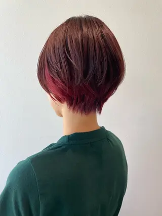ショート SARA古賀店 かすみ🐬🩵のヘアスタイル