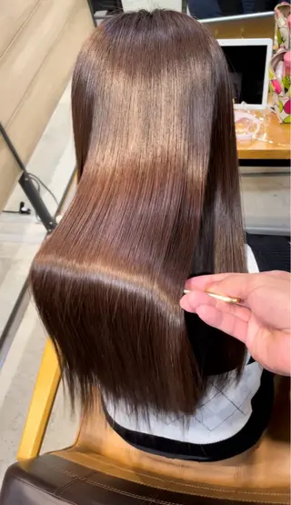 セミロング HANARE by youres hair 神楽坂所属・神楽坂/縮毛矯正/ 髪質改善/香村優弥のヘアスタイル