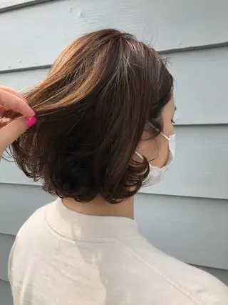 パーマ 塔崎 りこのヘアスタイル