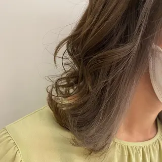 ミディアム カラー HARUKA🍒 toccaのヘアスタイル