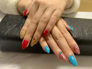 ネイル しょう えんきんのネイルデザイン