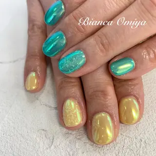 ネイル ネイルサロンビアンカ 大宮店長 モリサワのネイルデザイン