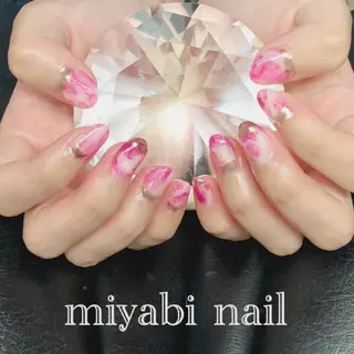 ネイル miyabi nail 桂川駅近くのネイルデザイン