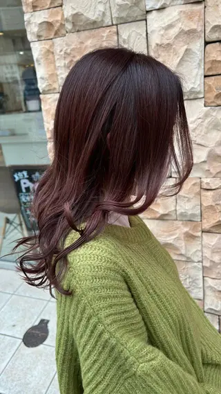 セミロング 艶髪職人 山本隼正のヘアスタイル