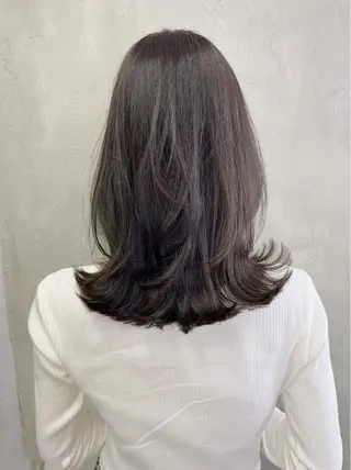 ミディアム カラー 似合わせ特化🌷 kasumiのヘアスタイル