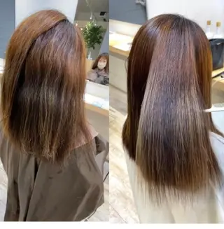 高難易度縮毛矯正　春日井　Soea(ソイア)所属・多久間 喬介のヘアスタイル