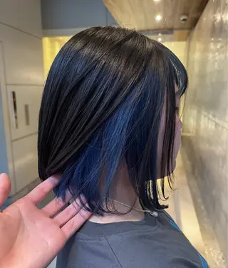 ミディアム カラー ピカイチ天神× M.SLASH所属・ピカイチ天神 西田省吾のヘアスタイル