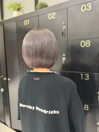 ショート 伊藤 柚奈のヘアスタイル