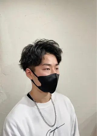 ショート メンズ かんばら りょーいのヘアスタイル