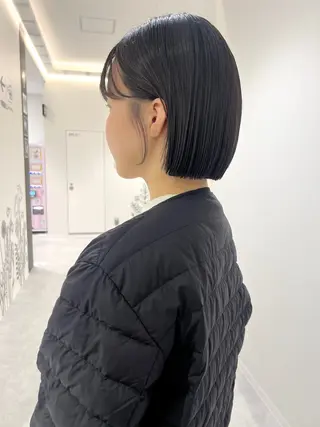 カラー りな/ボブ /ダブルカラーのヘアスタイル