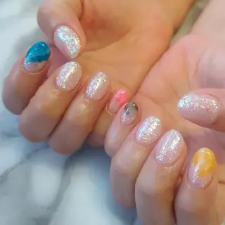 ネイル ジェヌインネイル 河内のネイルデザイン