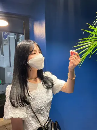 ロング カラー 渋谷🎀透明感カラー レイヤー/mikuのヘアスタイル