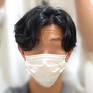 パーマ メンズ メンズ縮毛矯正 ♠️店長下平隼人のヘアスタイル