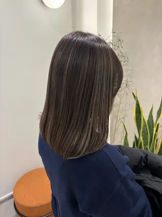 ミディアム カラー 銀座/個室sh台 クラチ🌿のヘアスタイル