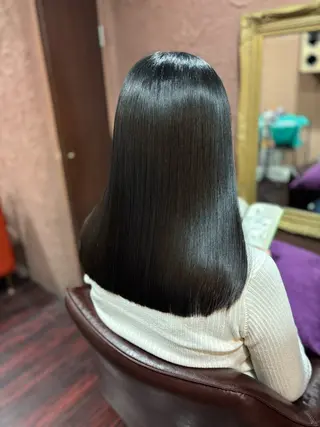 セミロング 星野優弥 /アルカリ酸熱トリのヘアスタイル